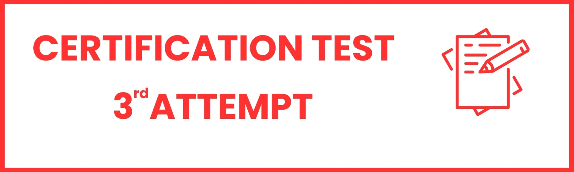 CSM Training certification Test - 3rd Attempt